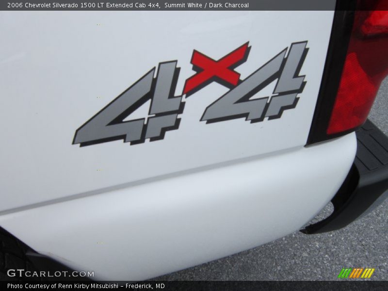 Summit White / Dark Charcoal 2006 Chevrolet Silverado 1500 LT Extended Cab 4x4
