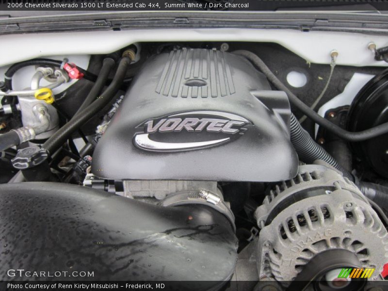 Summit White / Dark Charcoal 2006 Chevrolet Silverado 1500 LT Extended Cab 4x4