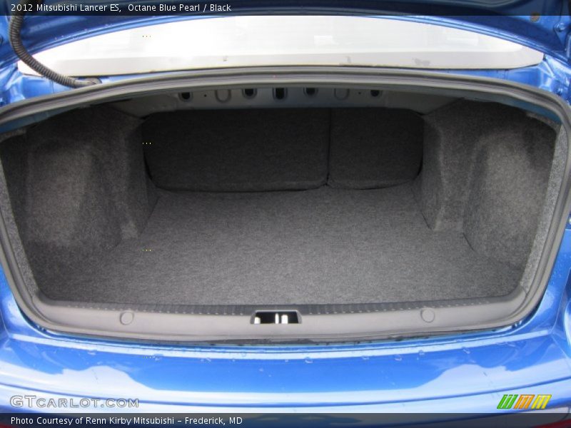 Octane Blue Pearl / Black 2012 Mitsubishi Lancer ES