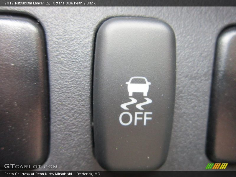 Octane Blue Pearl / Black 2012 Mitsubishi Lancer ES