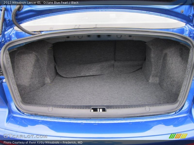 Octane Blue Pearl / Black 2012 Mitsubishi Lancer ES