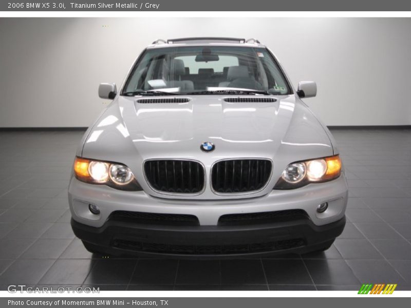 Titanium Silver Metallic / Grey 2006 BMW X5 3.0i
