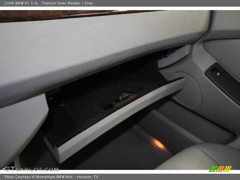Titanium Silver Metallic / Grey 2006 BMW X5 3.0i
