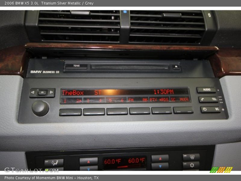 Titanium Silver Metallic / Grey 2006 BMW X5 3.0i