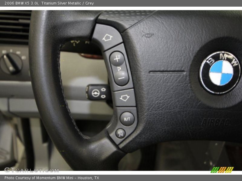 Titanium Silver Metallic / Grey 2006 BMW X5 3.0i