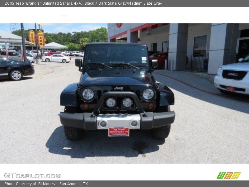 Black / Dark Slate Gray/Medium Slate Gray 2009 Jeep Wrangler Unlimited Sahara 4x4