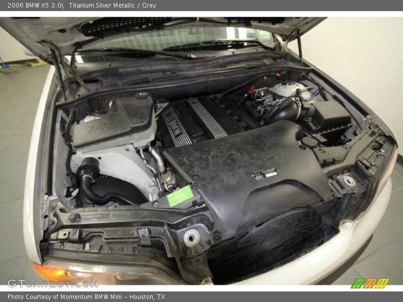 Titanium Silver Metallic / Grey 2006 BMW X5 3.0i