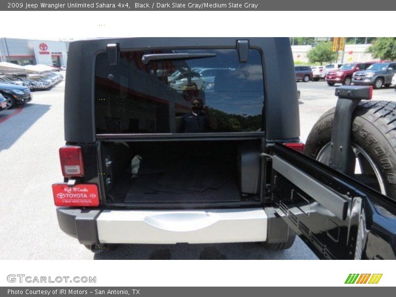 Black / Dark Slate Gray/Medium Slate Gray 2009 Jeep Wrangler Unlimited Sahara 4x4