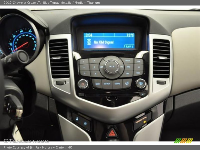 Controls of 2012 Cruze LT