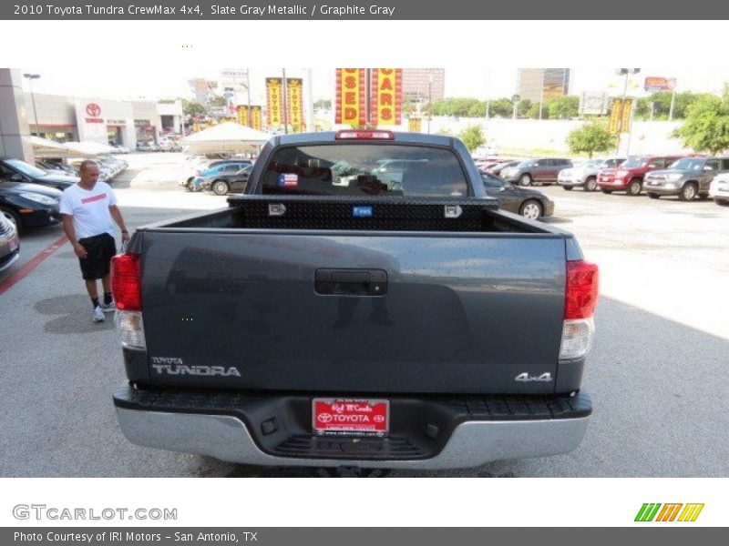 Slate Gray Metallic / Graphite Gray 2010 Toyota Tundra CrewMax 4x4