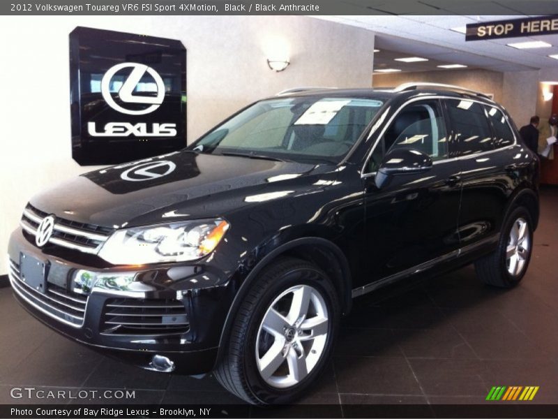 Black / Black Anthracite 2012 Volkswagen Touareg VR6 FSI Sport 4XMotion