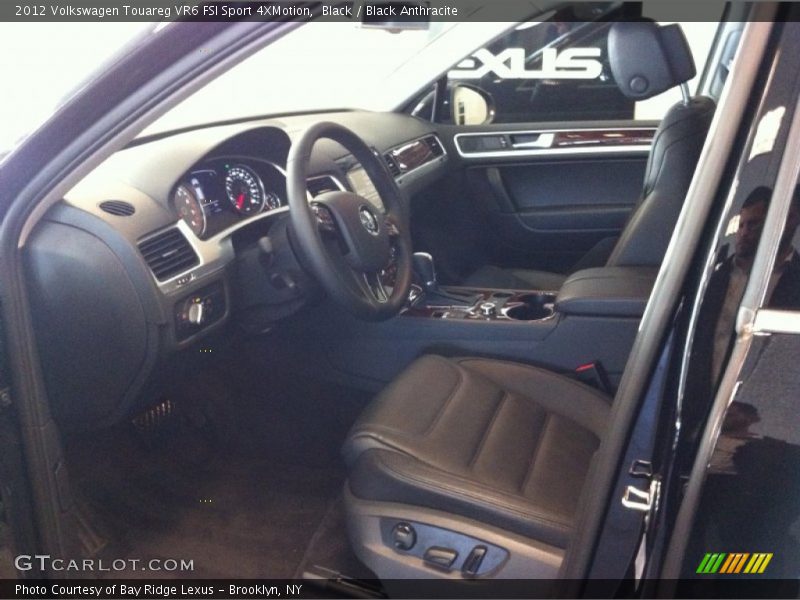 Black / Black Anthracite 2012 Volkswagen Touareg VR6 FSI Sport 4XMotion