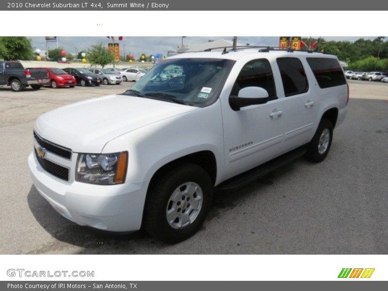 Summit White / Ebony 2010 Chevrolet Suburban LT 4x4