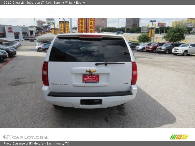 Summit White / Ebony 2010 Chevrolet Suburban LT 4x4