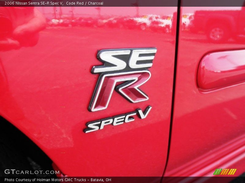 Code Red / Charcoal 2006 Nissan Sentra SE-R Spec V