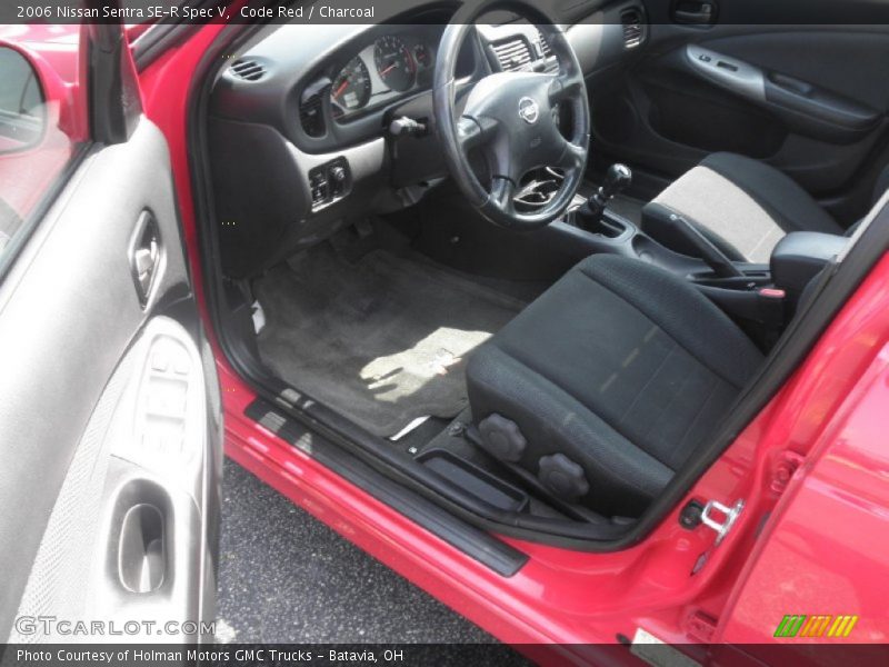 Code Red / Charcoal 2006 Nissan Sentra SE-R Spec V