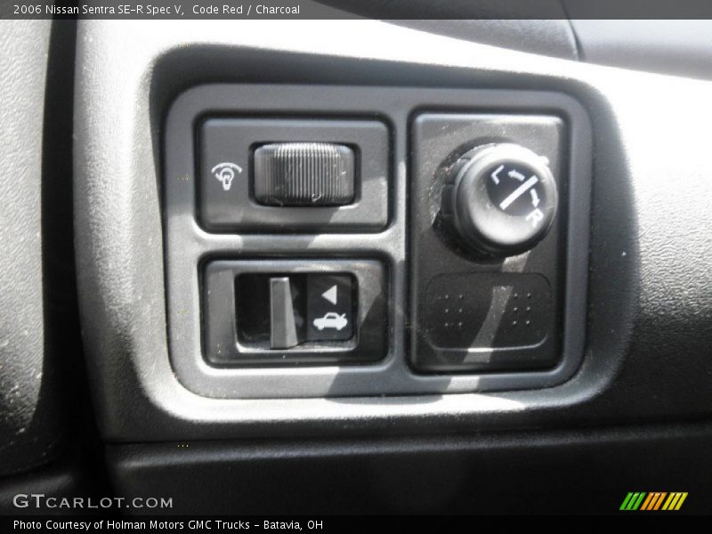 Code Red / Charcoal 2006 Nissan Sentra SE-R Spec V