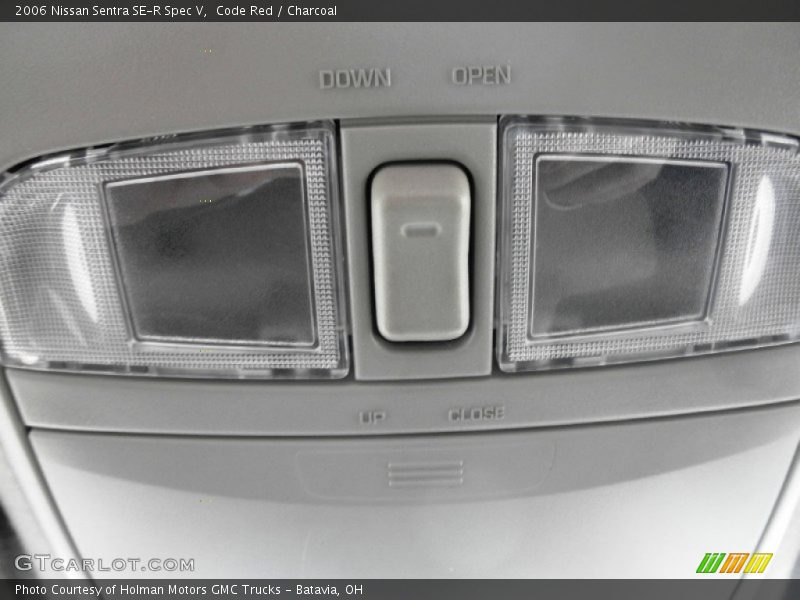 Code Red / Charcoal 2006 Nissan Sentra SE-R Spec V