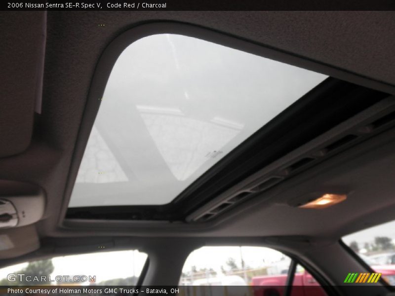 Code Red / Charcoal 2006 Nissan Sentra SE-R Spec V