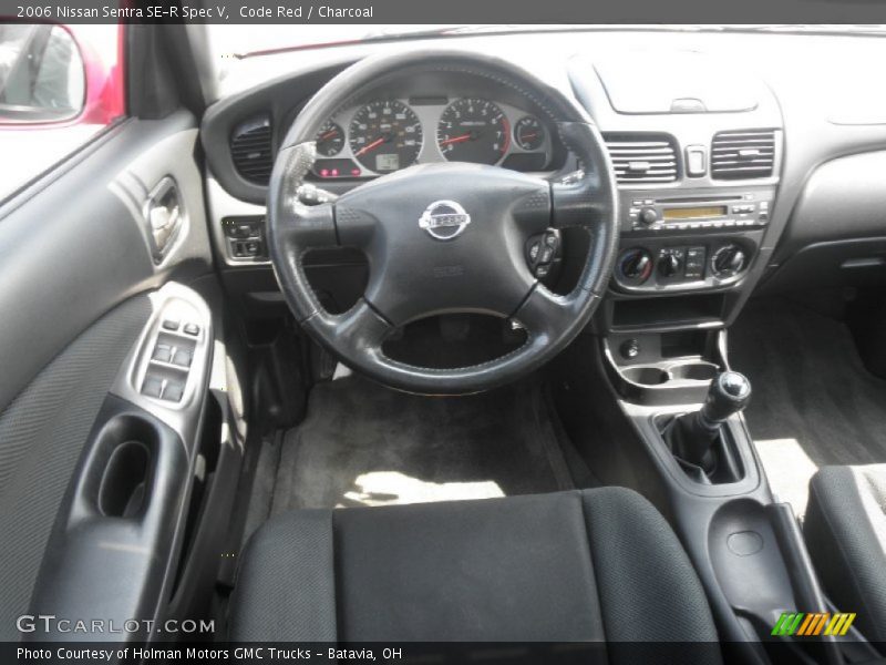 Code Red / Charcoal 2006 Nissan Sentra SE-R Spec V