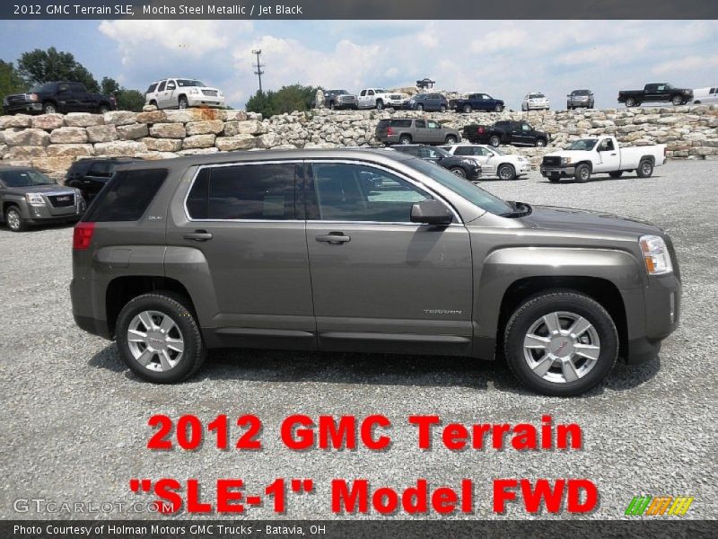 Mocha Steel Metallic / Jet Black 2012 GMC Terrain SLE