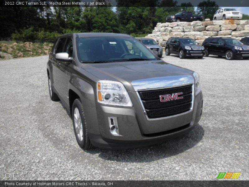 Mocha Steel Metallic / Jet Black 2012 GMC Terrain SLE