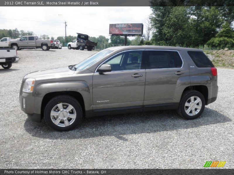 Mocha Steel Metallic / Jet Black 2012 GMC Terrain SLE