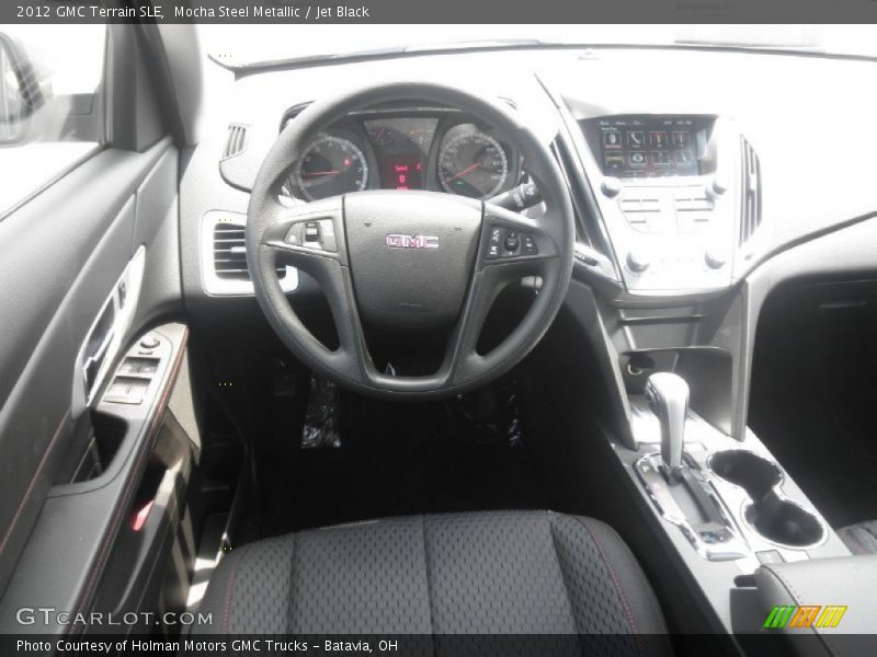 Mocha Steel Metallic / Jet Black 2012 GMC Terrain SLE