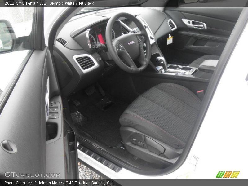 Olympic White / Jet Black 2012 GMC Terrain SLE