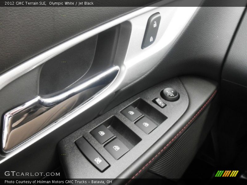 Olympic White / Jet Black 2012 GMC Terrain SLE
