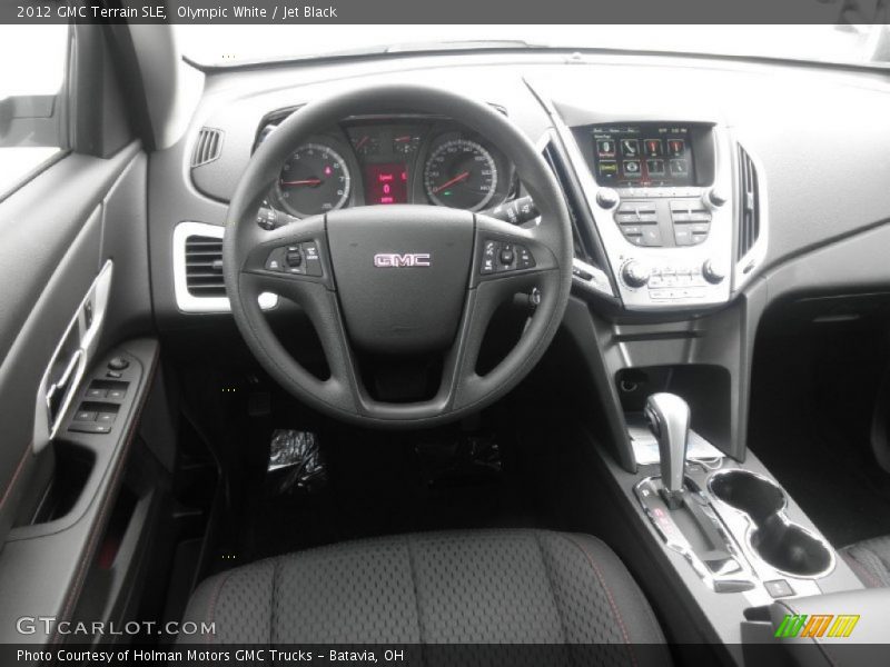 Olympic White / Jet Black 2012 GMC Terrain SLE