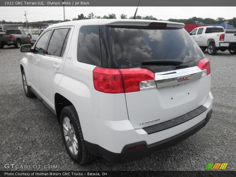 Olympic White / Jet Black 2012 GMC Terrain SLE