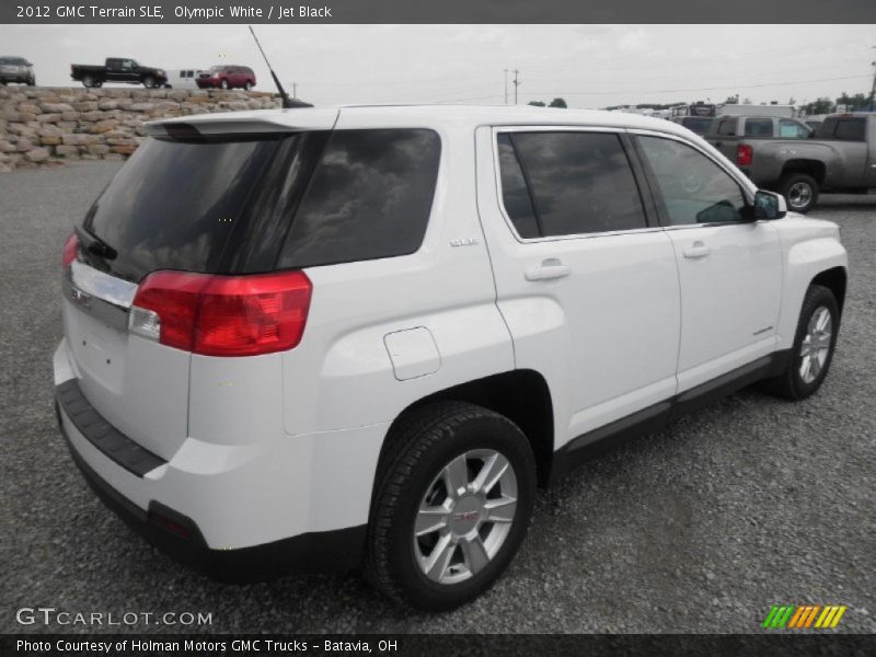 Olympic White / Jet Black 2012 GMC Terrain SLE