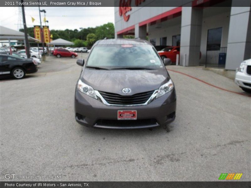 Predawn Gray Mica / Bisque 2011 Toyota Sienna LE