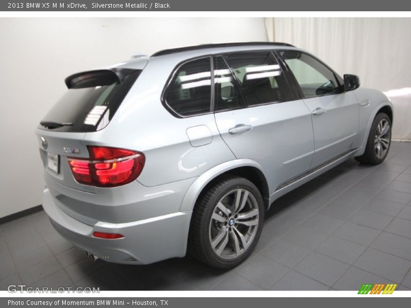 Silverstone Metallic / Black 2013 BMW X5 M M xDrive