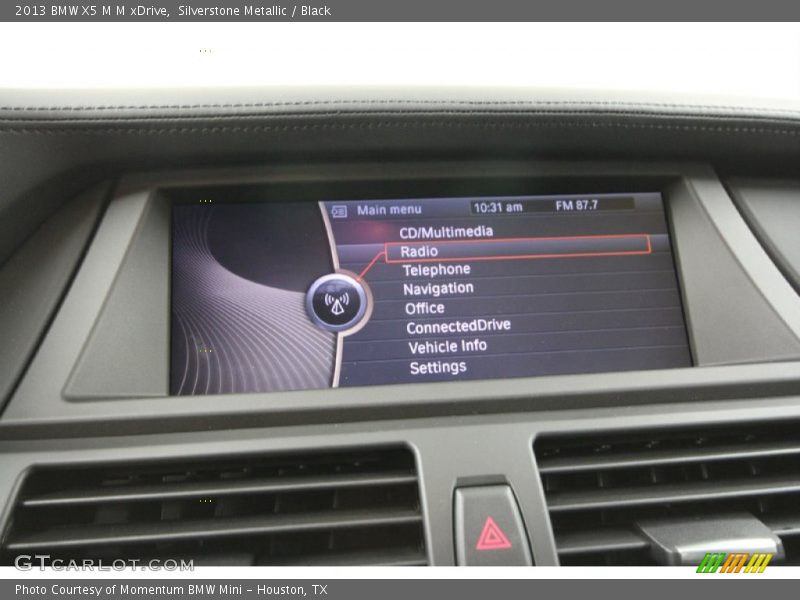 Controls of 2013 X5 M M xDrive