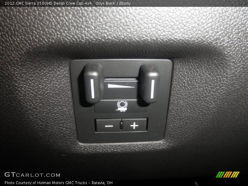 Onyx Black / Ebony 2012 GMC Sierra 3500HD Denali Crew Cab 4x4