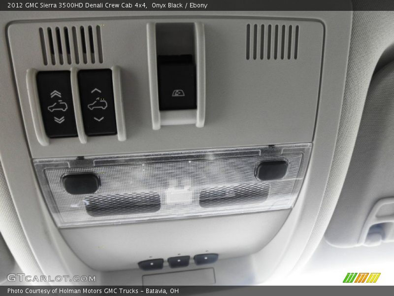 Onyx Black / Ebony 2012 GMC Sierra 3500HD Denali Crew Cab 4x4