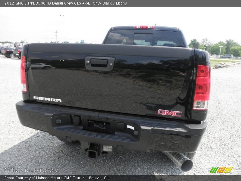 Onyx Black / Ebony 2012 GMC Sierra 3500HD Denali Crew Cab 4x4