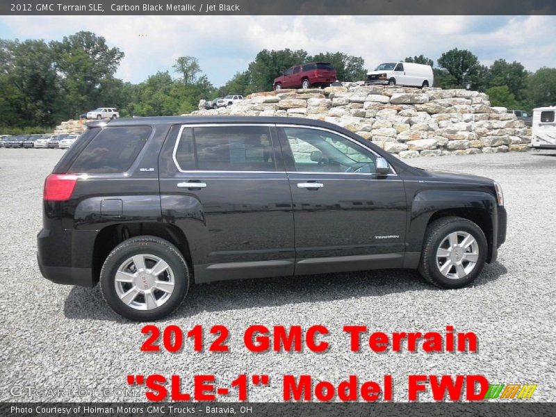 Carbon Black Metallic / Jet Black 2012 GMC Terrain SLE