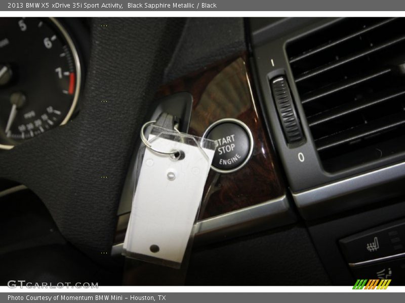 Black Sapphire Metallic / Black 2013 BMW X5 xDrive 35i Sport Activity