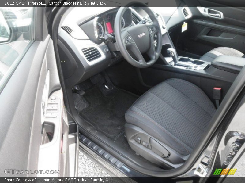Carbon Black Metallic / Jet Black 2012 GMC Terrain SLE