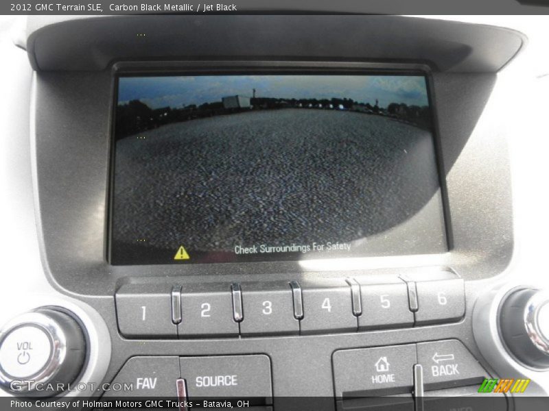 Carbon Black Metallic / Jet Black 2012 GMC Terrain SLE