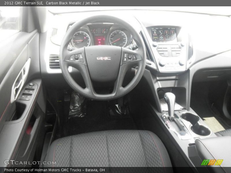 Carbon Black Metallic / Jet Black 2012 GMC Terrain SLE