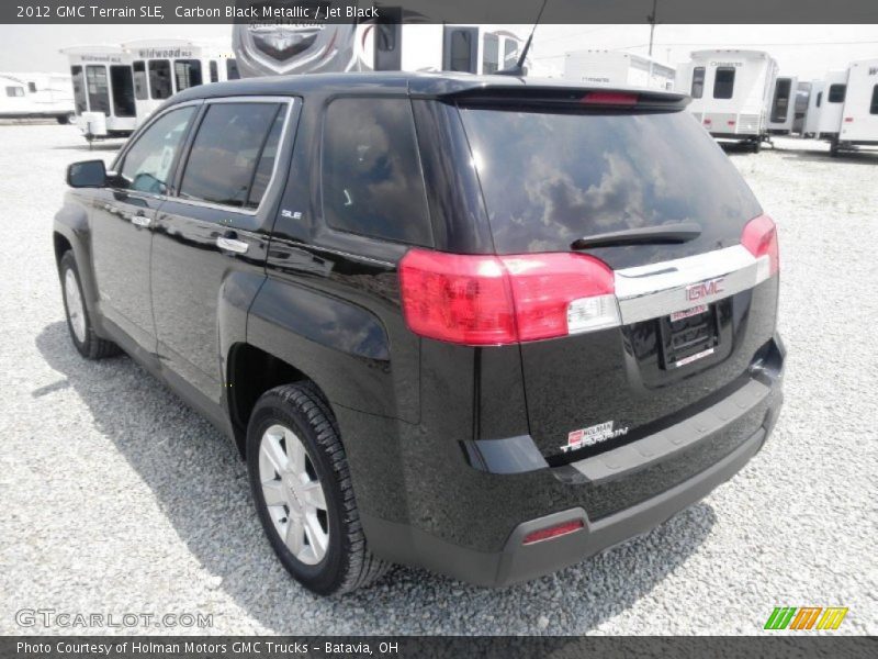 Carbon Black Metallic / Jet Black 2012 GMC Terrain SLE