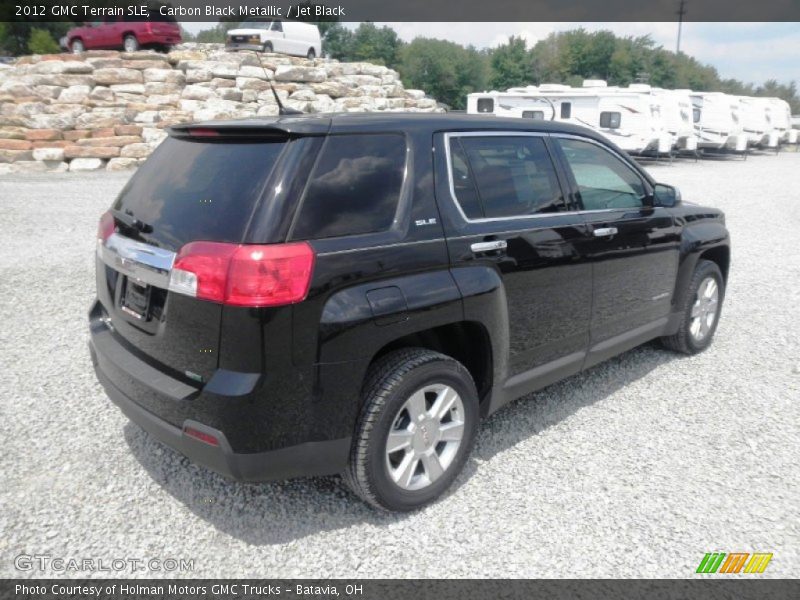 Carbon Black Metallic / Jet Black 2012 GMC Terrain SLE