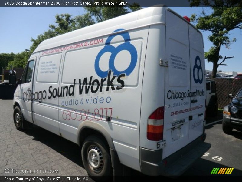 Arctic White / Gray 2005 Dodge Sprinter Van 2500 High Roof Cargo