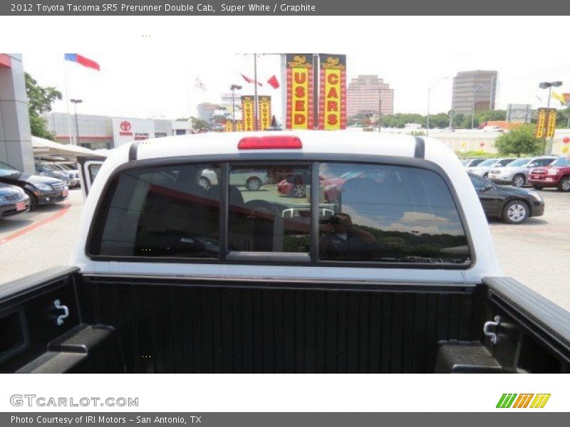 Super White / Graphite 2012 Toyota Tacoma SR5 Prerunner Double Cab