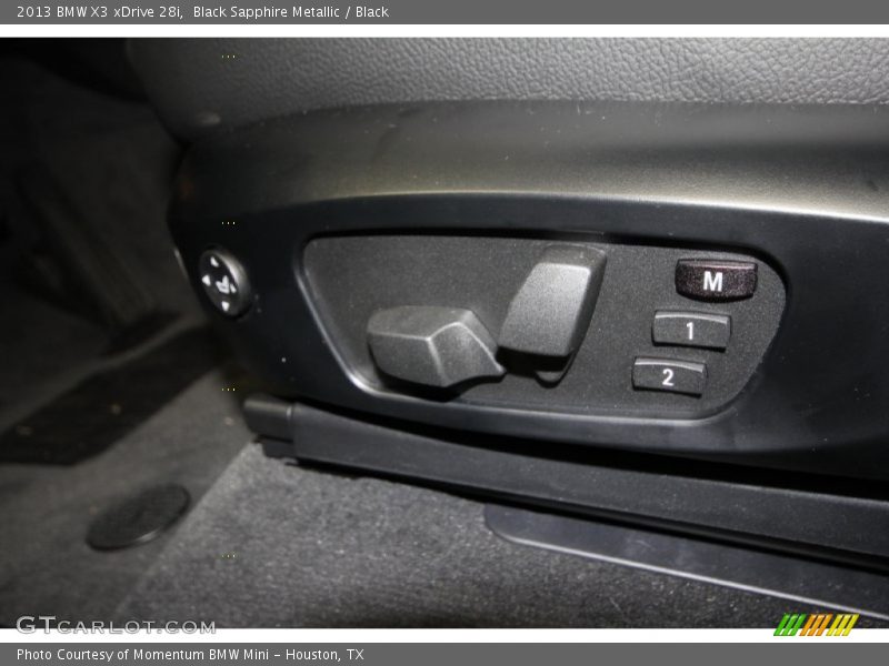 Black Sapphire Metallic / Black 2013 BMW X3 xDrive 28i