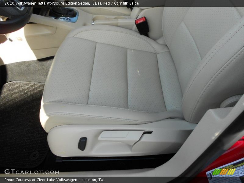 Salsa Red / Cornsilk Beige 2010 Volkswagen Jetta Wolfsburg Edition Sedan